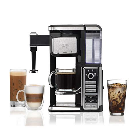 ninja coffee maker with milk frother
